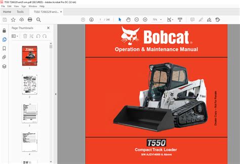 2017 bobcat t550|bobcat t550 manual pdf.